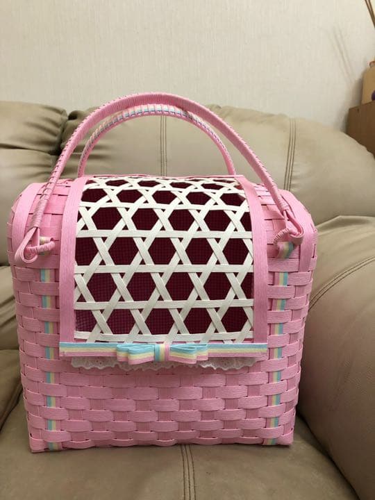 リロン様　オーダーペットキャリー風バッグ完成品