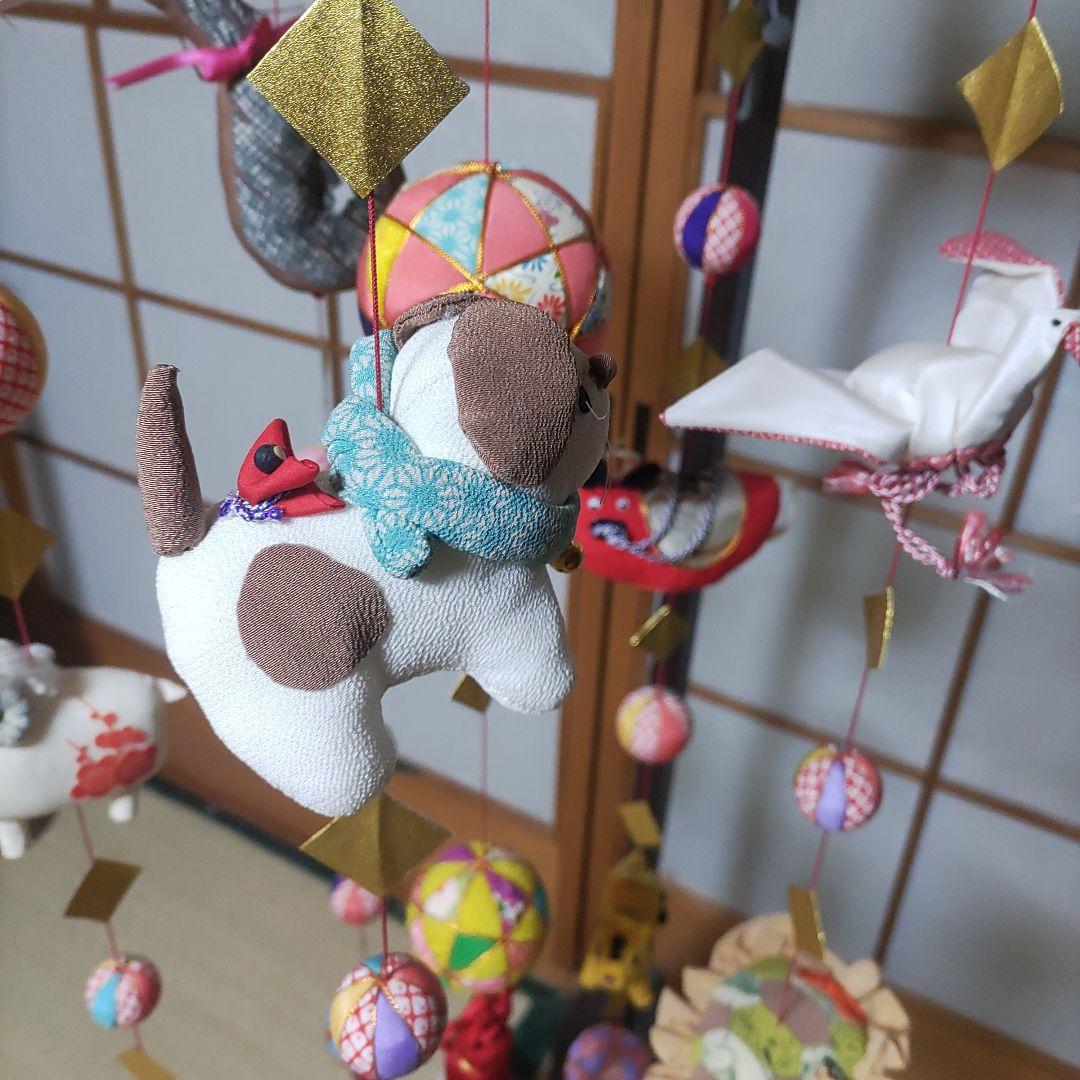 ちりめん細工　吊り飾り　干支　30　つるし飾り　下げもん