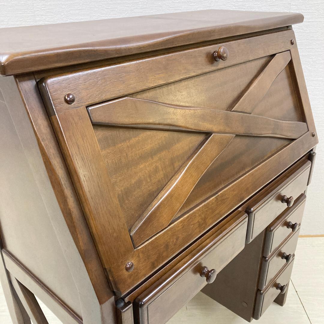 【カリモク】 RUSTIC　 ルスティック ライティングビューロー　机　デスク