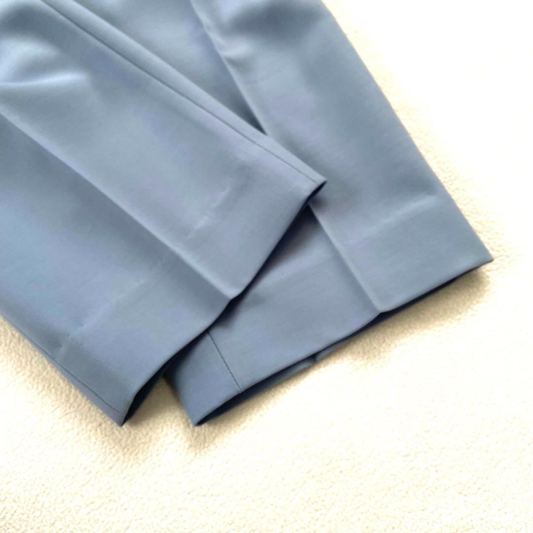 極美品✨プラステ ノーカラー リネン パンツスーツ セットアップ M ホワイト