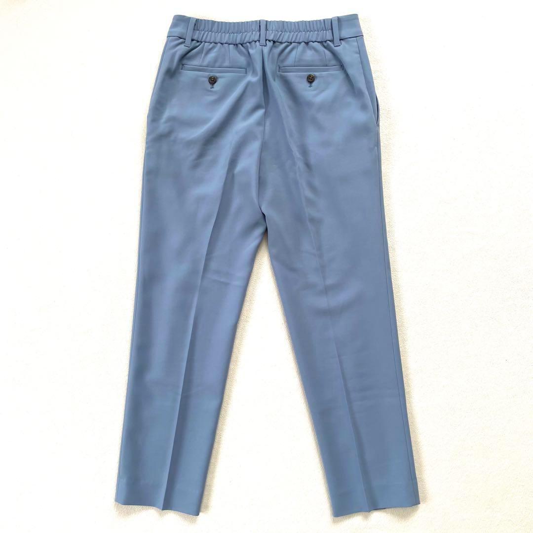 極美品✨プラステ ノーカラー リネン パンツスーツ セットアップ M ホワイト