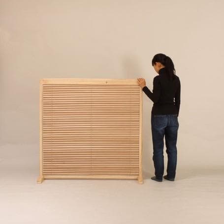 1連パーティション 衝立(高さ119cm) JP-LB1　ブラウン　茶色