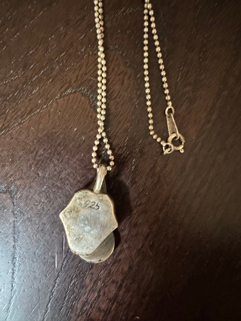 925シルバー 口の形状 ネックレス