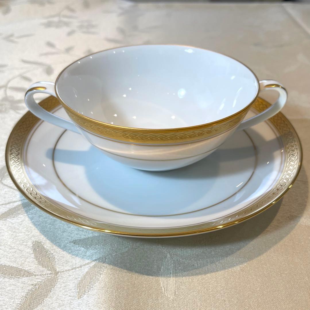 ☆美品☆ ノリタケ ローゼンボルグ スープ椀皿 4客セット