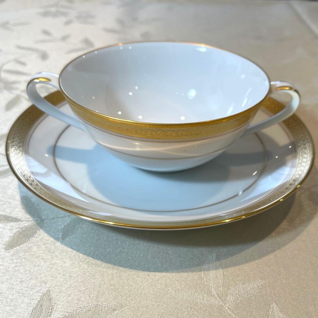 ☆美品☆ ノリタケ ローゼンボルグ スープ椀皿 4客セット