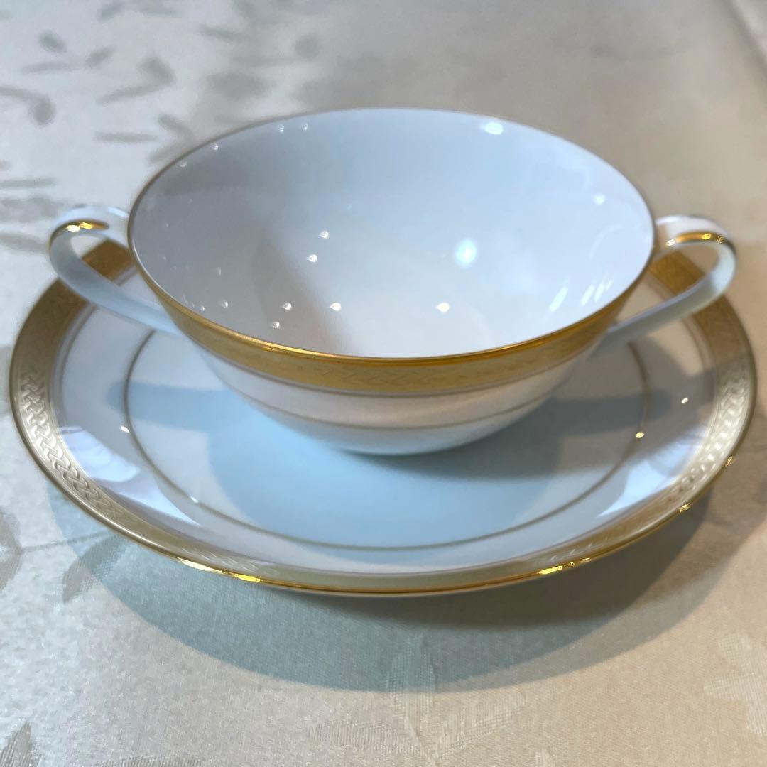 ☆美品☆ ノリタケ ローゼンボルグ スープ椀皿 4客セット