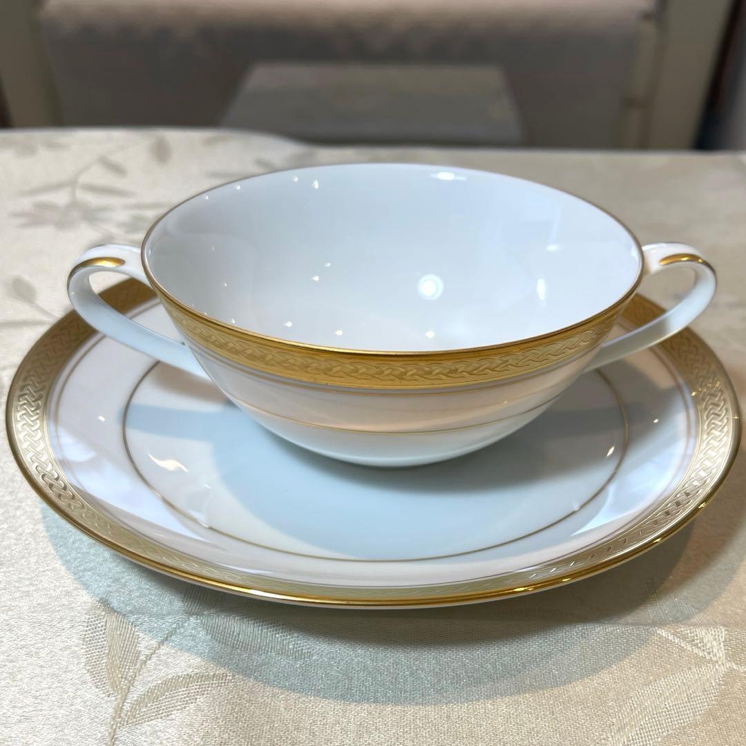 ☆美品☆ ノリタケ ローゼンボルグ スープ椀皿 4客セット