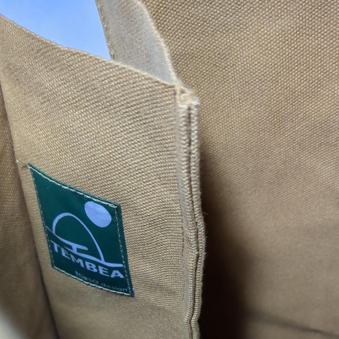 テンベア TEMBEA トートバッグ ベージュ ユナイテッドアローズ 美品