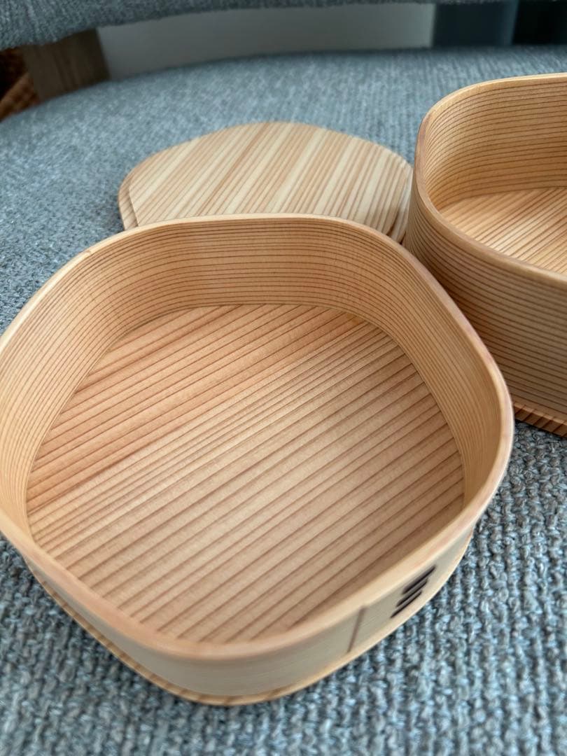 【新品！オマケ付き】梅花弁当 大館工芸社曲げわっぱ 弁当箱 日本製