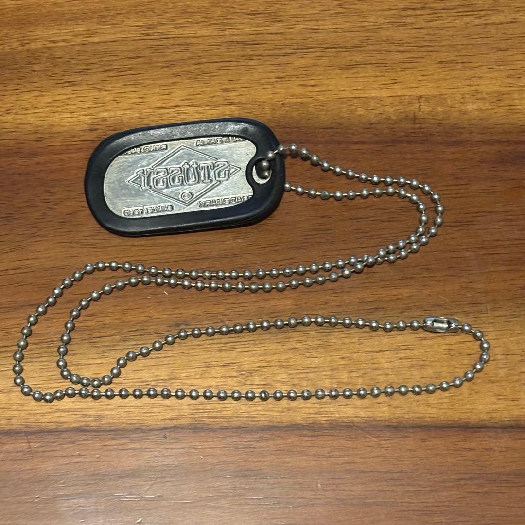 OLD STUSSY ドッグタグ