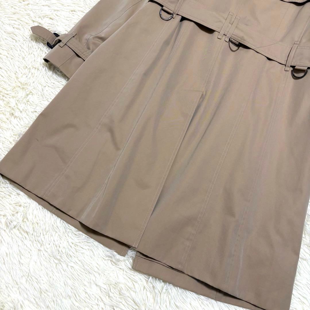 バーバリーロンドン ライナー付トレンチコートチェック ベージュ　メガチェック　M