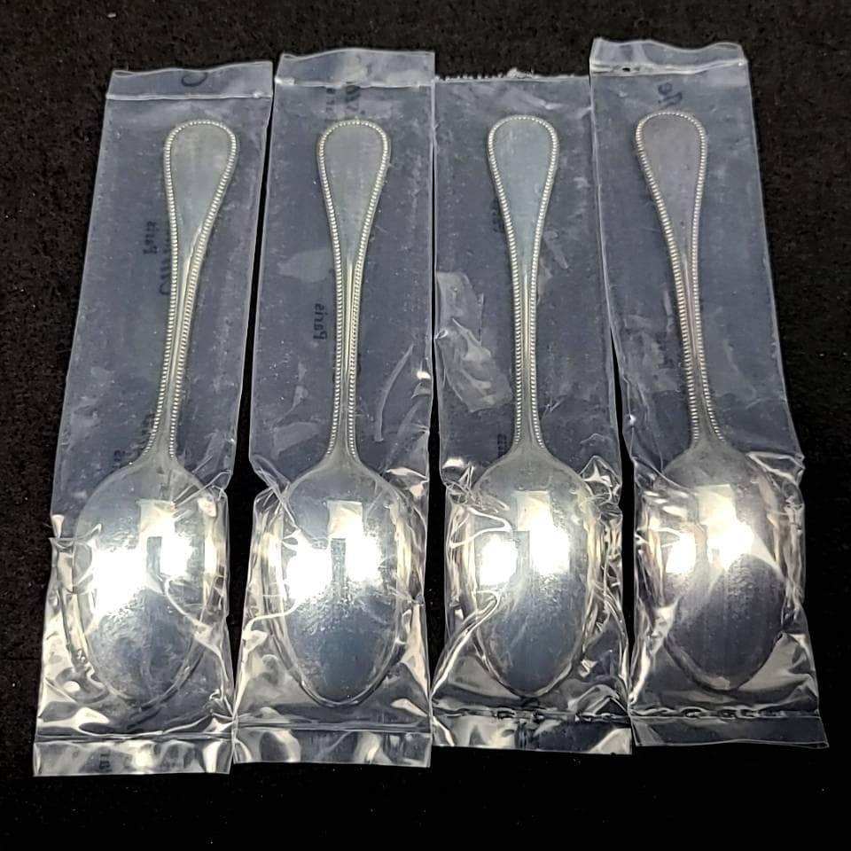 ◆未使用◆クリストフル　パール　8本セット　ケーキフォーク　コーヒースプーン