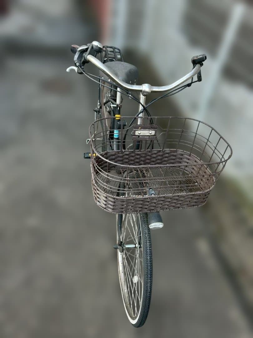 即決 楽ちんパナソニック 電動アシスト自転車 充電池付き　中古動作品直引き　名古