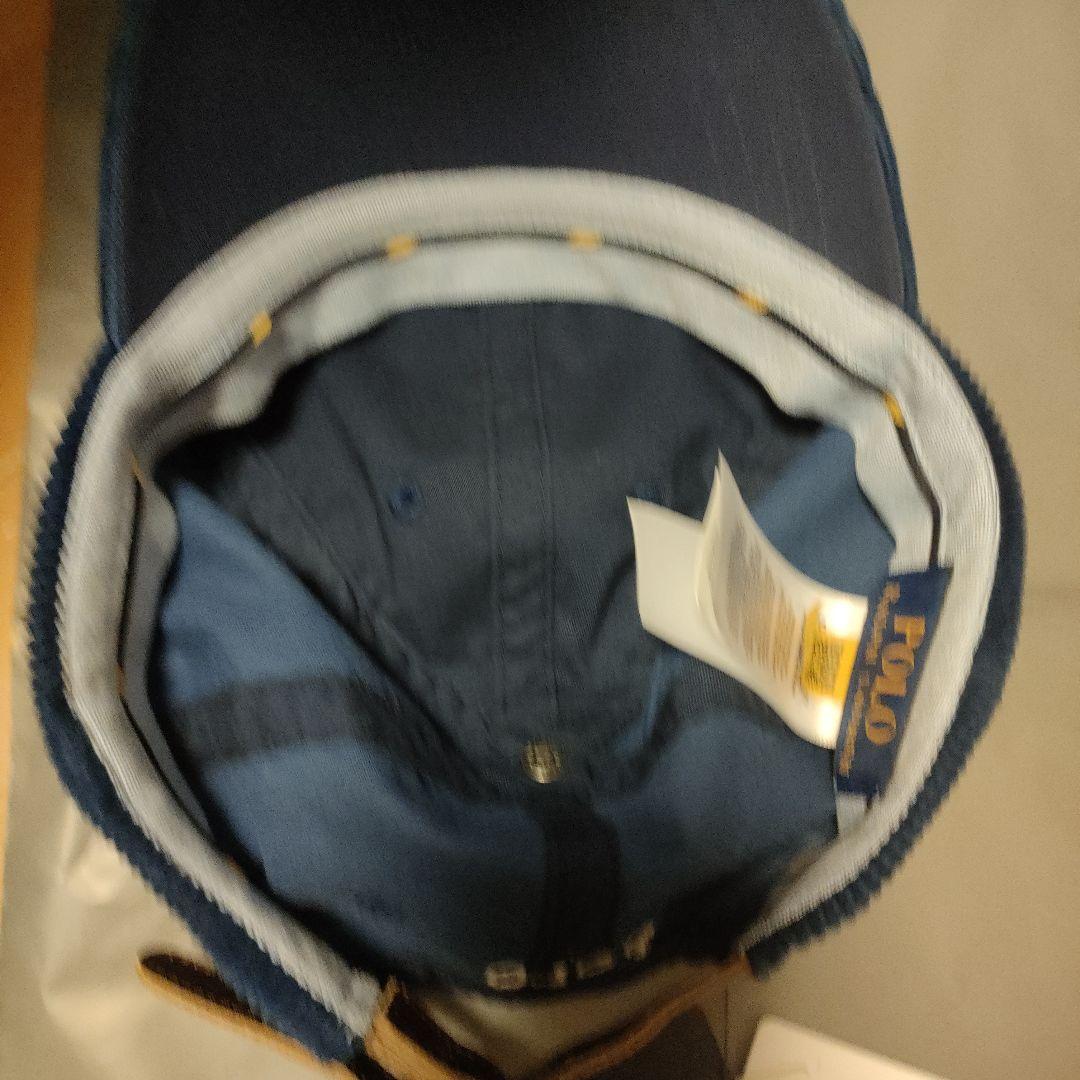 売約済　ポロ ラルフローレン コーデュロイキャップ スピック＆スパン