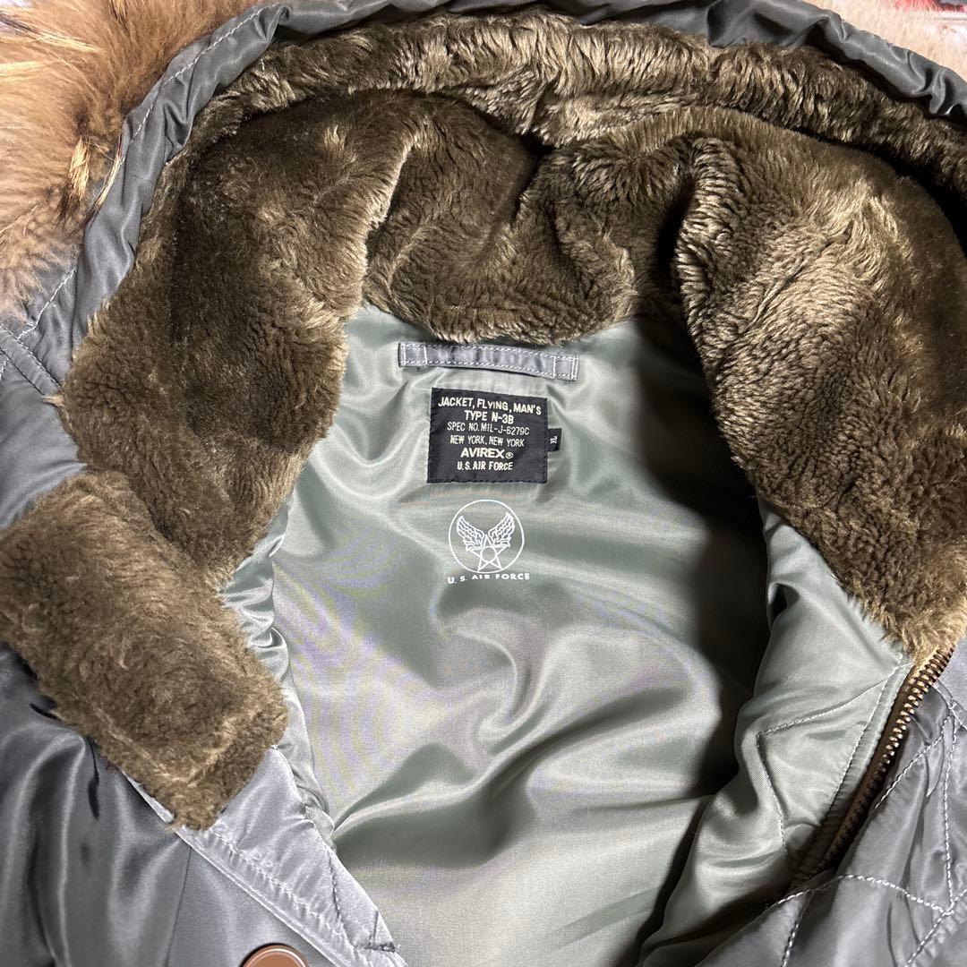 N-3B冬最強良品☆XL☆AVIREX/VINTAGE☆へイルメリーマガジン掲載