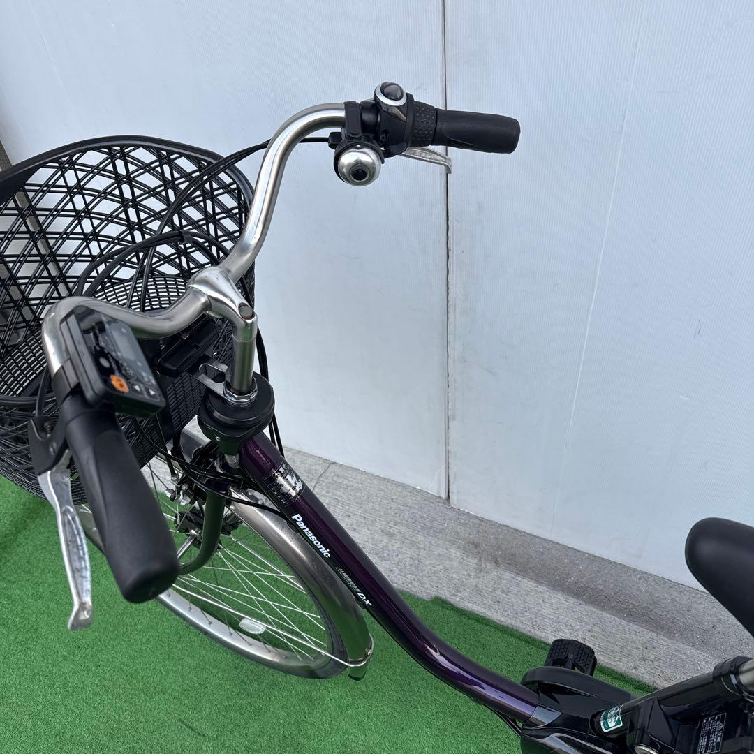 Panasonicパナソニック電動アシスト自転車26インチ8.9Ah ムラサキ