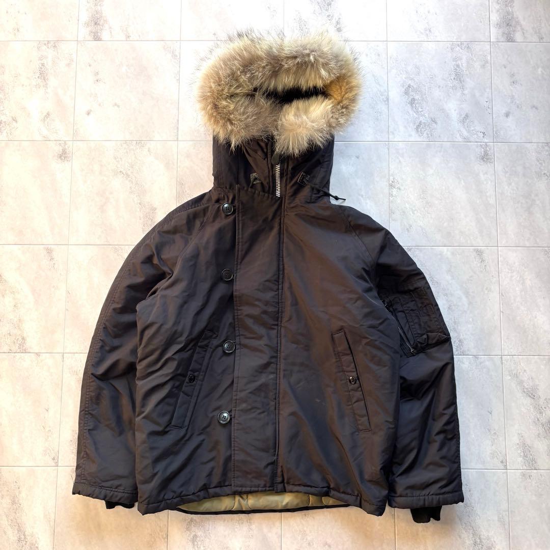 【USA製】I.SPIEWAK N-2B フライトジャケット ブラック 短丈