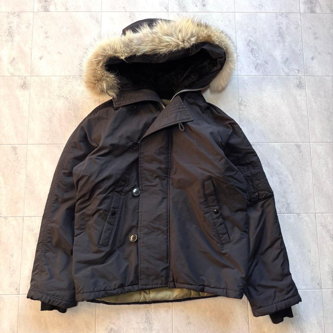 【USA製】I.SPIEWAK N-2B フライトジャケット ブラック 短丈