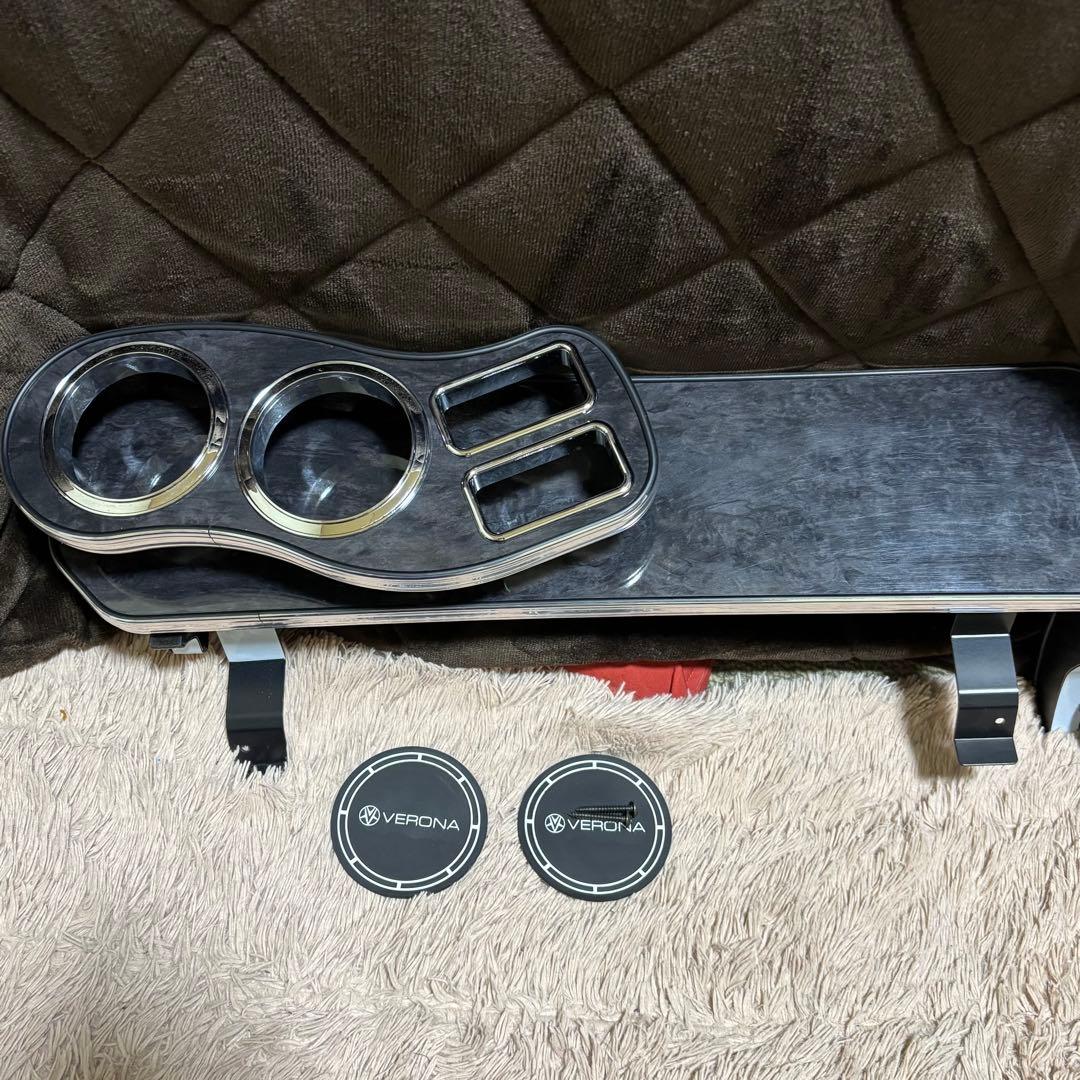 GRX130マークX フロントテーブル 黒木目 オーダーメイド品VERONA製