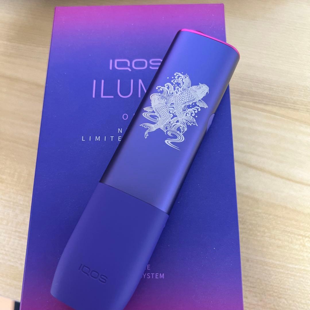 ４ iqos iluma one 〜　アイコス イルマ　ワン 鯉加工限定色