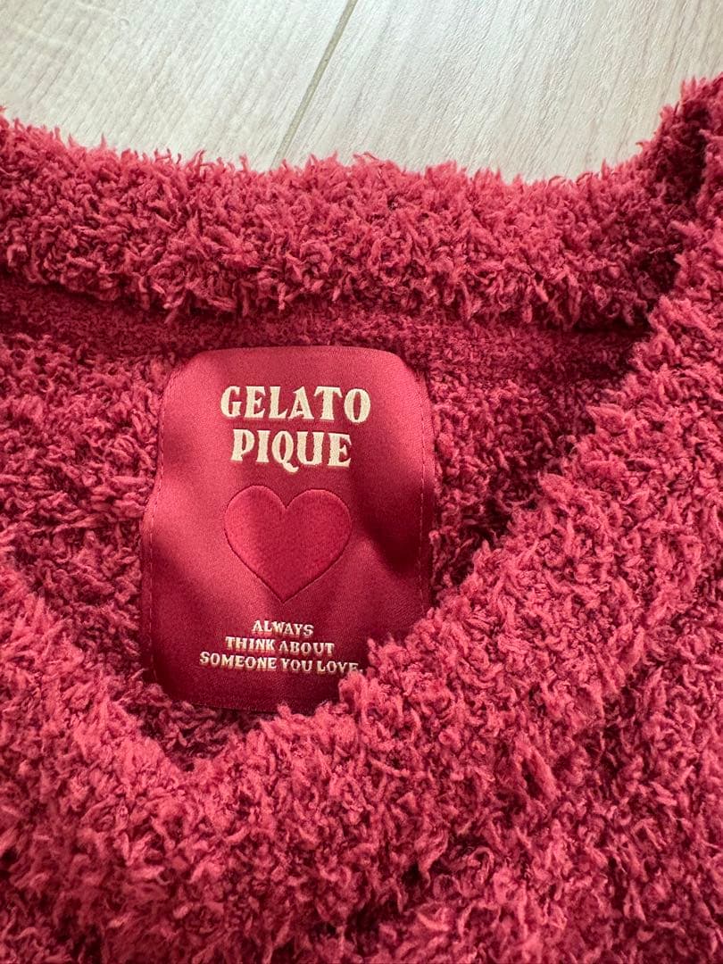 【新品未使用】gelatopique ハートアラン　ルームウェア　プルオーバー