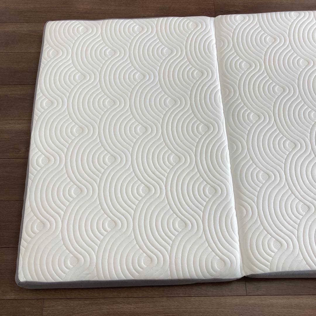 TEMPUR シングル三つ折りマットレス 8cm