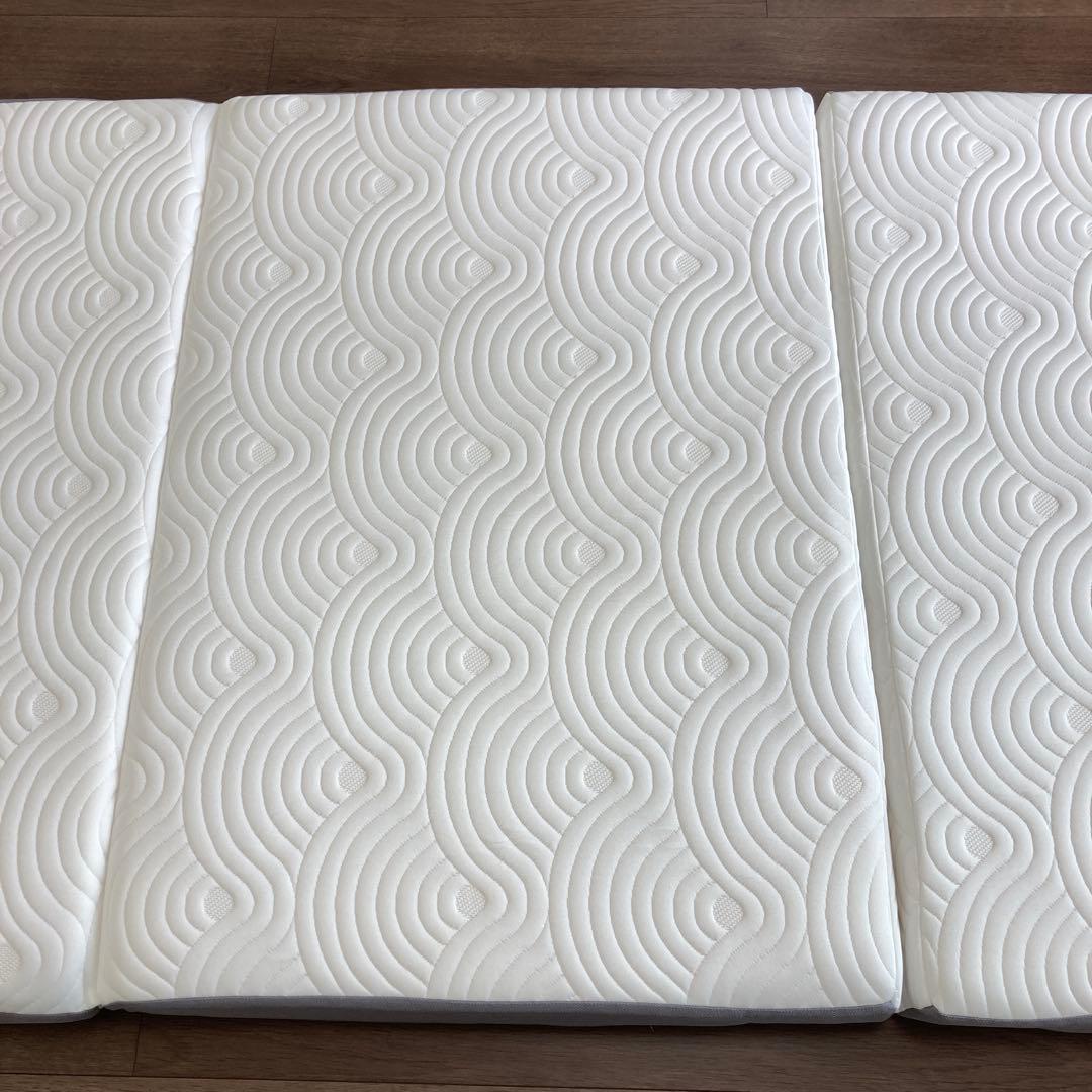 TEMPUR シングル三つ折りマットレス 8cm