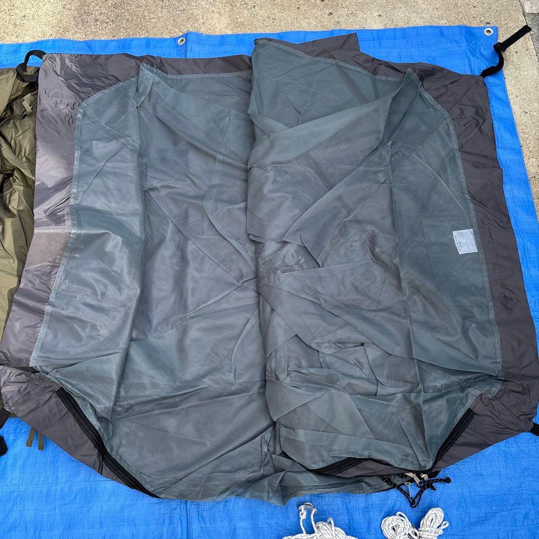 ほぼ未使用　極美品　煙突穴付き　フォックスベース　前幕　フューチャーフォックス