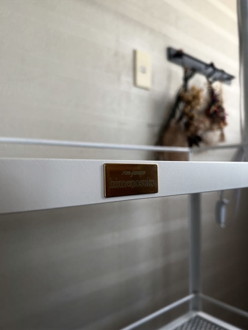 ☆送料込み☆アイアン植物棚ホワイト　即購入OK ライトレール付　アガベ　塊根