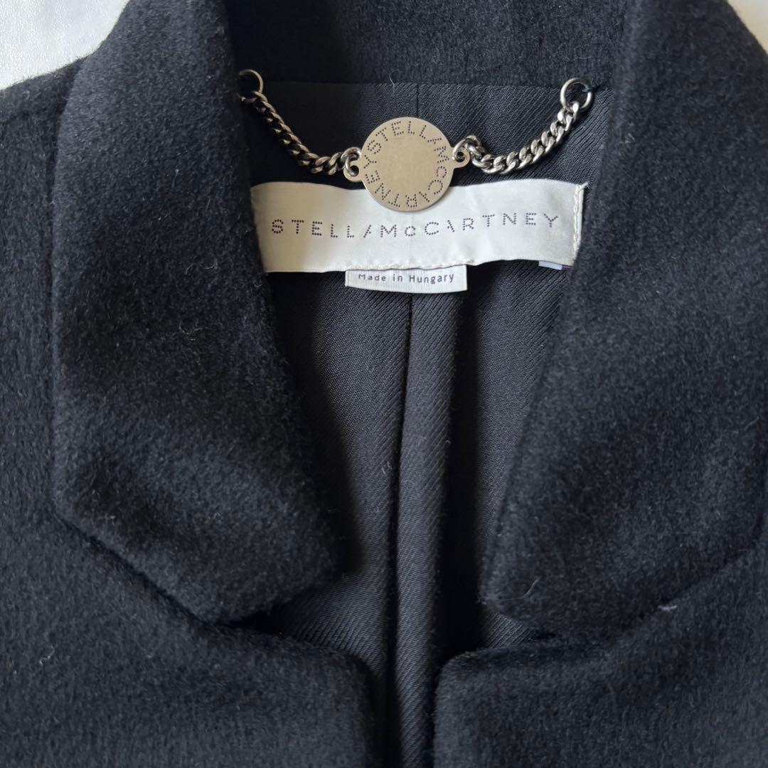 ステラマッカートニー　カシミヤ100％ジャケット ブラック　36◆6977