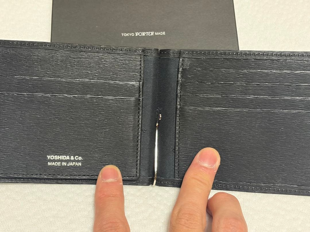 PORTER 吉田カバン カレント マネークリップ ブラック