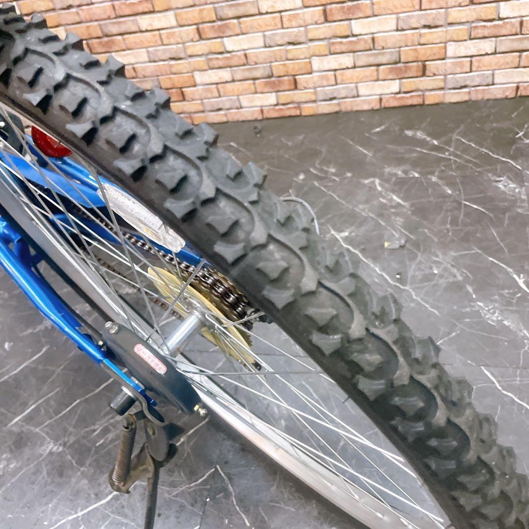 【43】子供用自転車 子供車 TACKLE BOY ブルー 26インチ