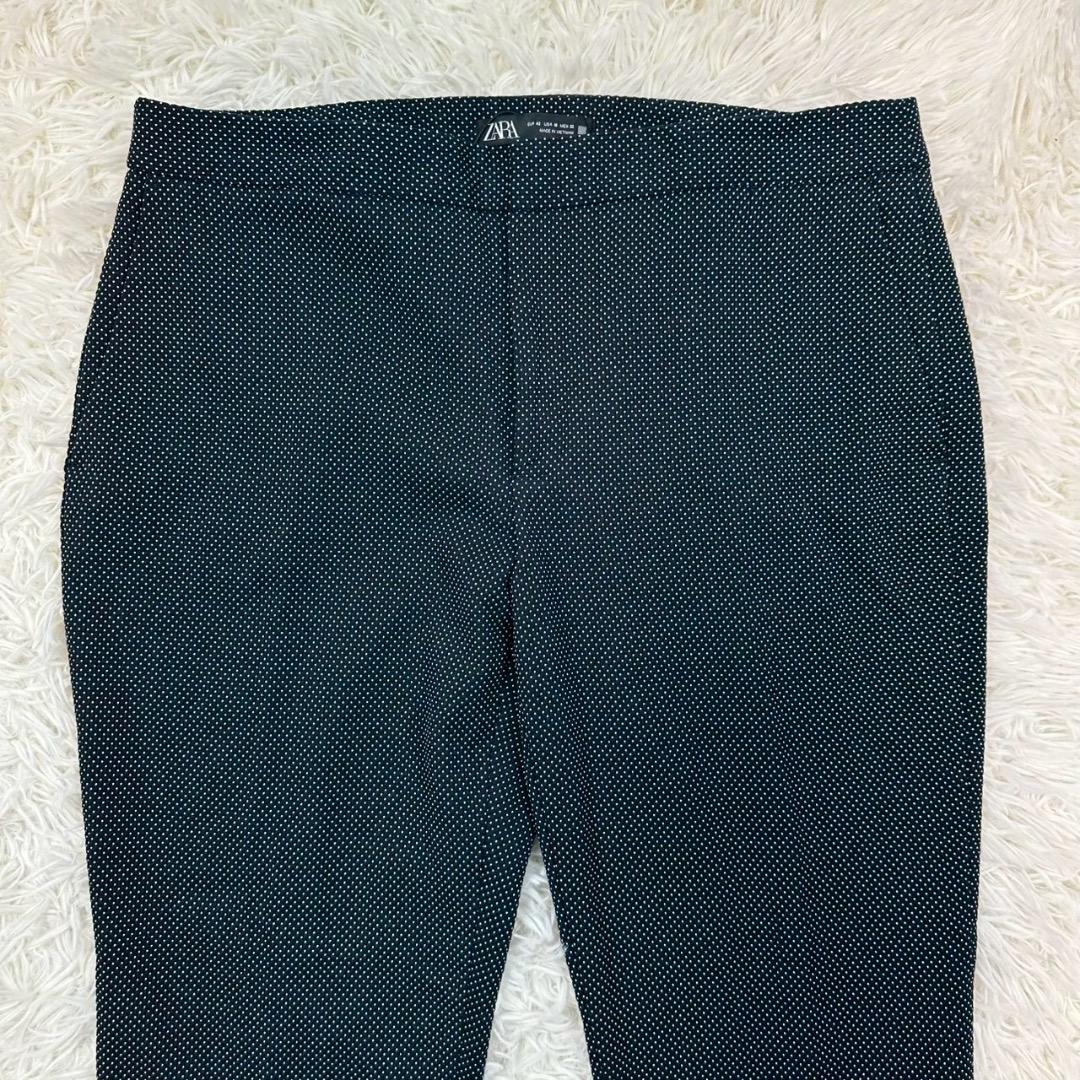 新品タグ付✨ ZARA ザラ 洗える パンツスーツ ドット柄 大きいサイズ XL