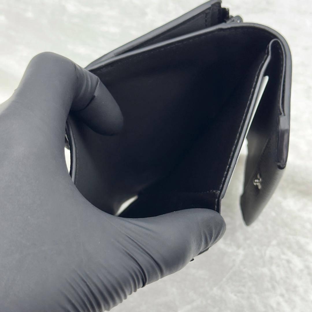 ルイヴィトン パイロット ブラック アエログラム 折り財布