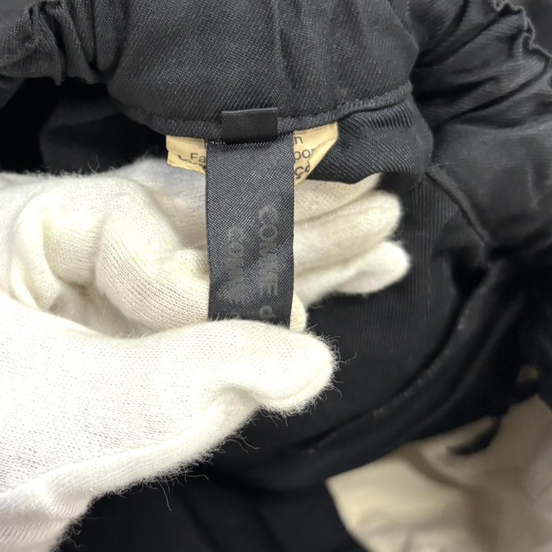 コムデギャルソン　RA-S010　特殊デザインスカート　XS 変形　ブラック