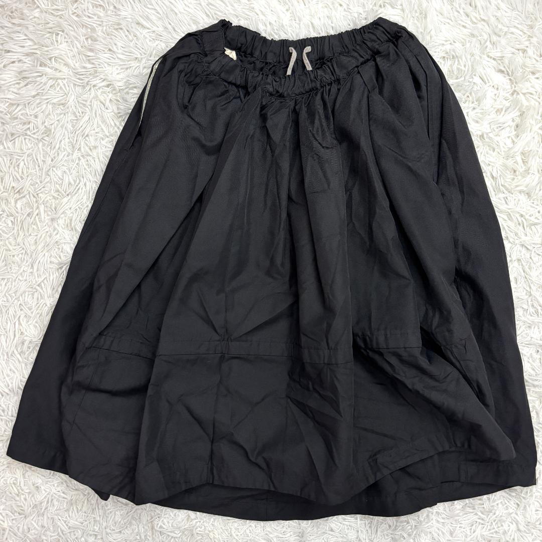 コムデギャルソン　RA-S010　特殊デザインスカート　XS 変形　ブラック