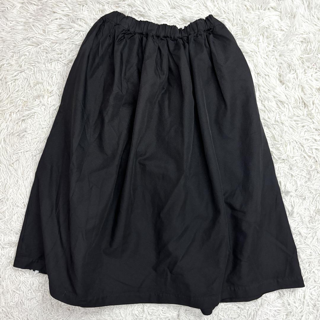 コムデギャルソン　RA-S010　特殊デザインスカート　XS 変形　ブラック