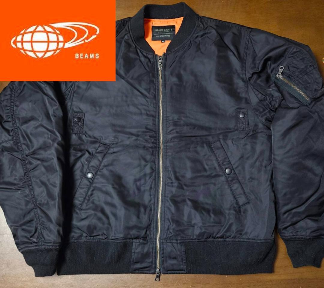スターズ送料無料　BEAMS LIGHTS MA-1 ジャケット XL