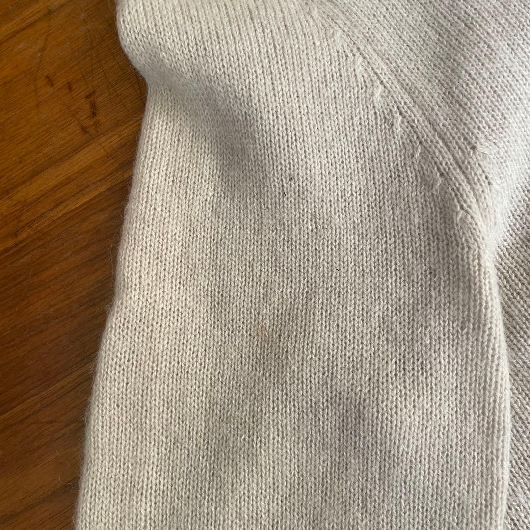 Peserico アイボリー タートルネックニット