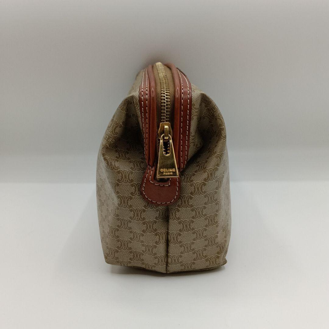 CELINE モノグラムポーチ　ブラウン 上214