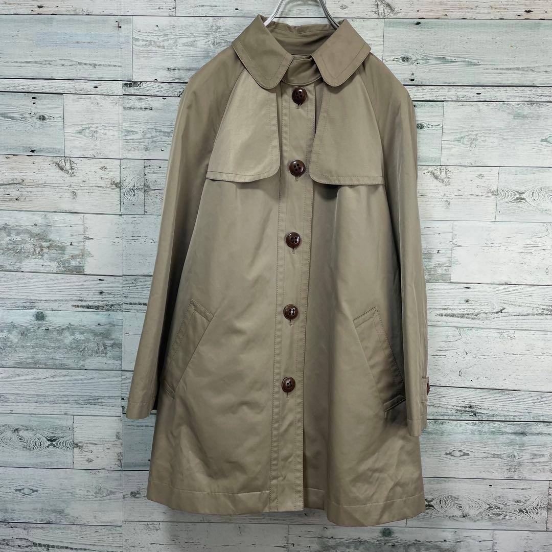 ☆大きいサイズ・5L☆23区 フラワー柄ライナー付きトレンチコート　美品　48