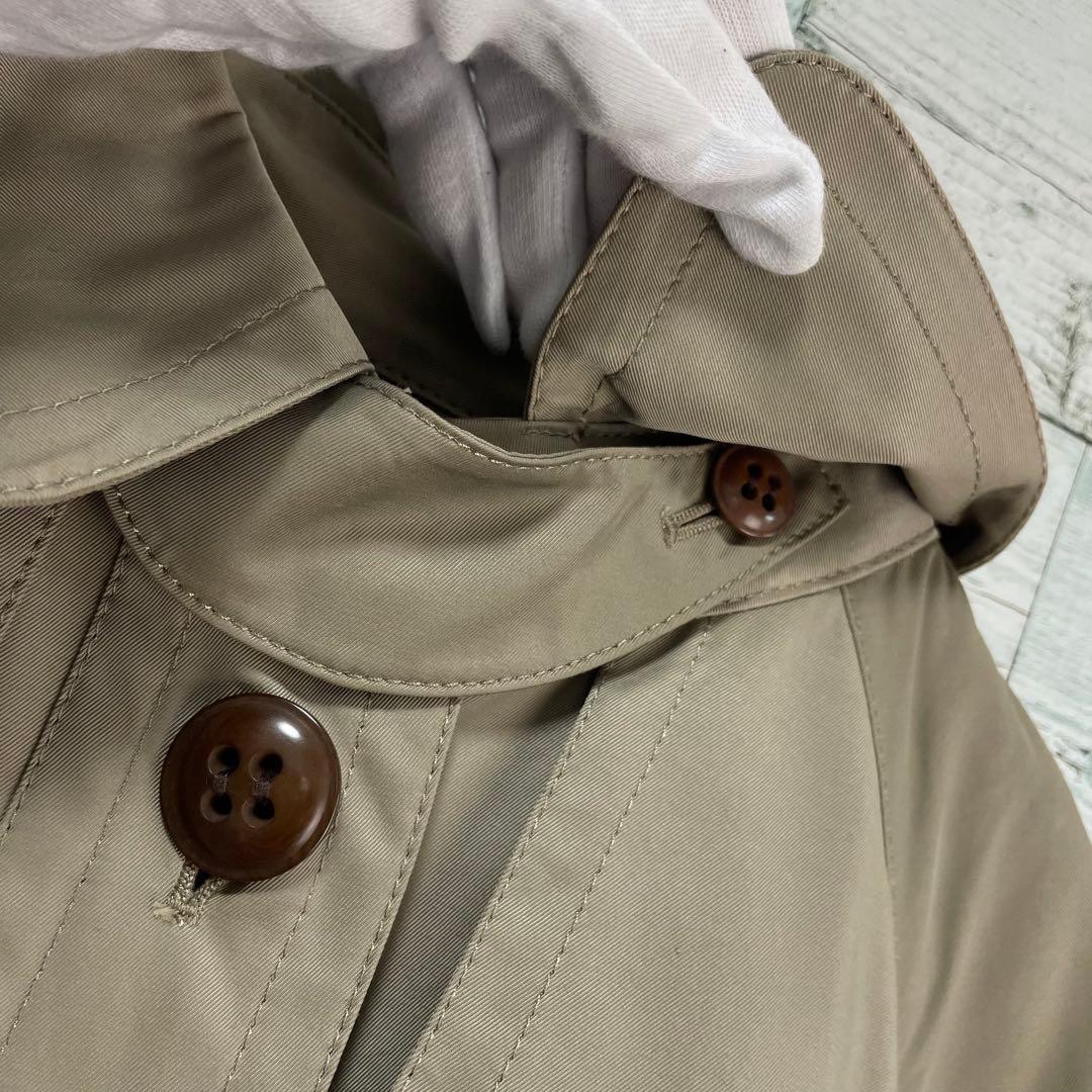 ☆大きいサイズ・5L☆23区 フラワー柄ライナー付きトレンチコート　美品　48