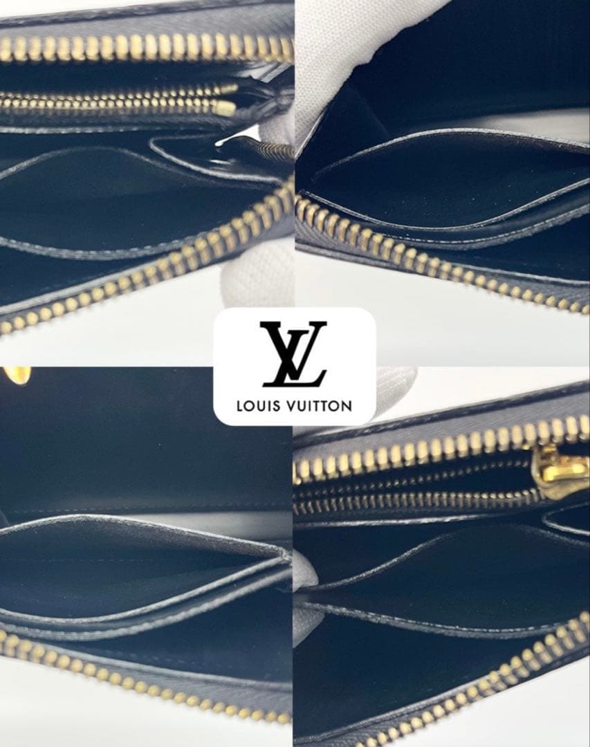 超極美品 LOUIS VUITTON ヴェルニ ポルトフォイユ クレマンス長財布