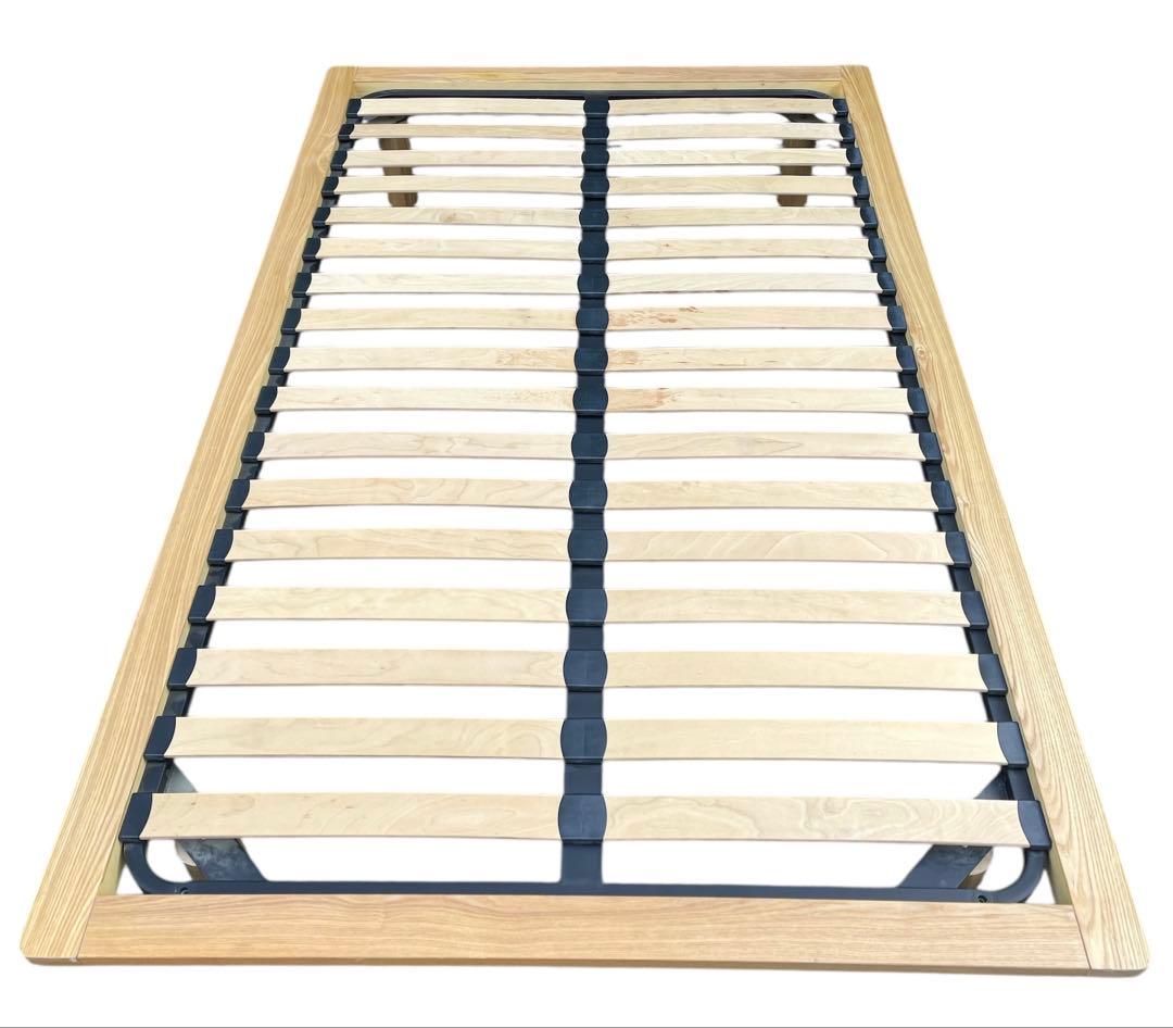 大阪 京都 引き取り歓迎 無印良品 木製ベッドフレーム 脚付き