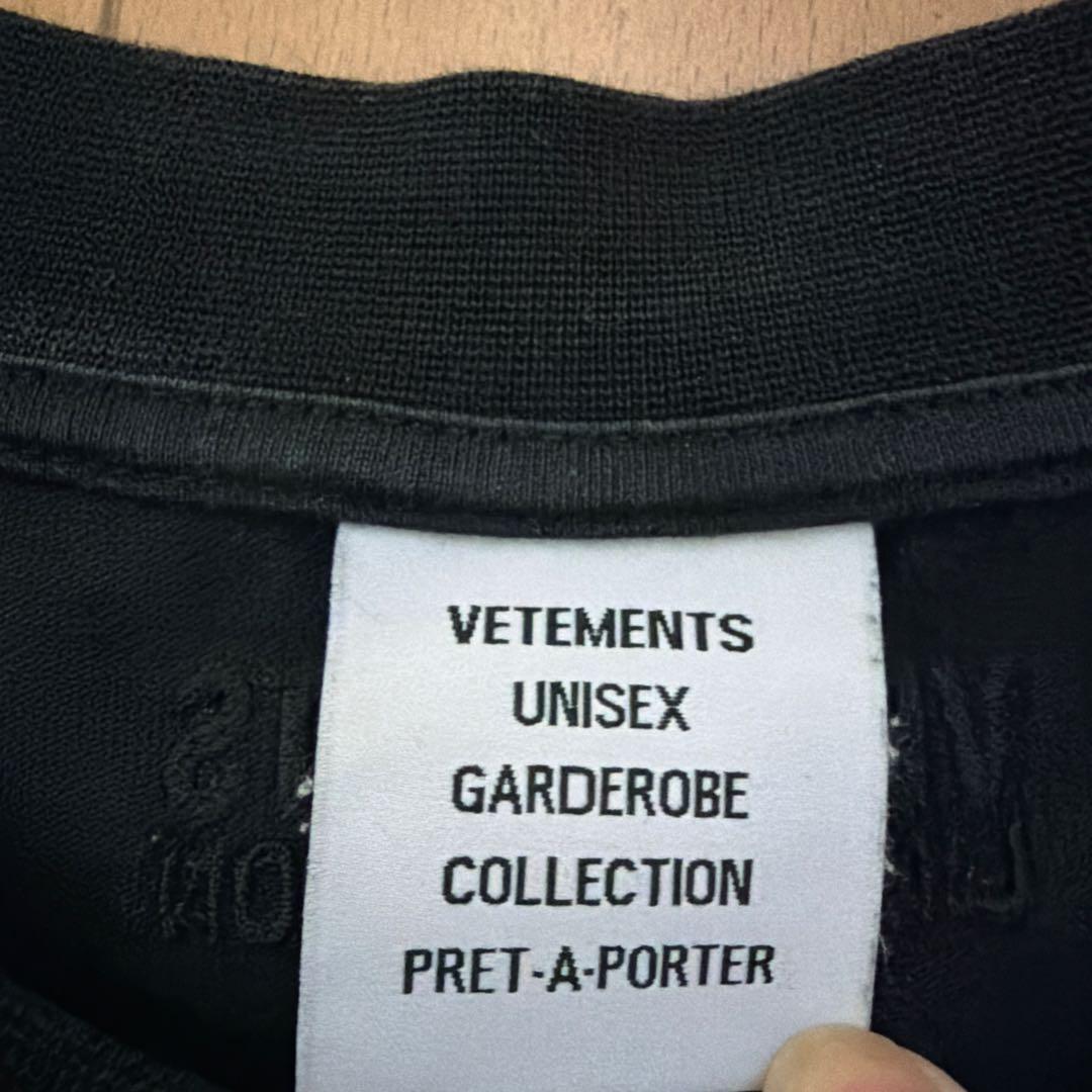 美品 ヴェトモン Double Anarchy Logo ロンT