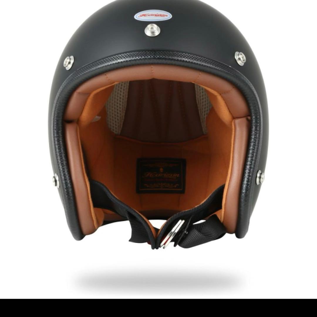 新品マットブラック ジェットヘルメットSG規格　シールド付き