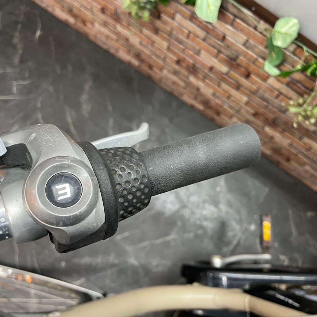 【177】電動自転車 YAMAHA PAS クリーム 26インチ