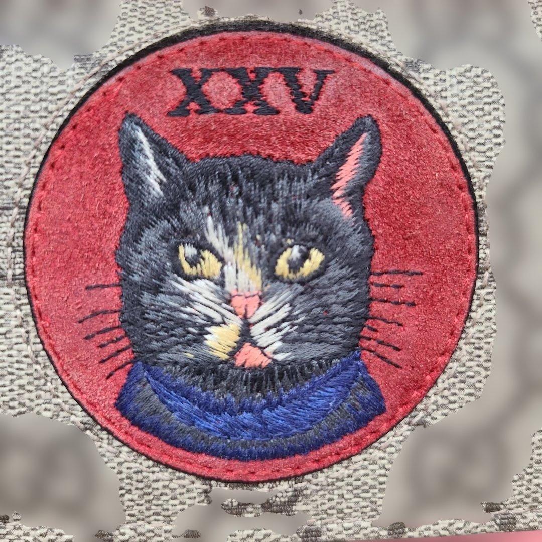 GUCCI グッチ　ミスティックキャット　二つ折り財布 猫