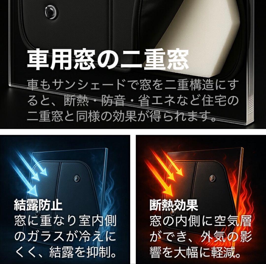 N-BOX NBOX JF3/4系 サンシェード 全面セット フロント リア