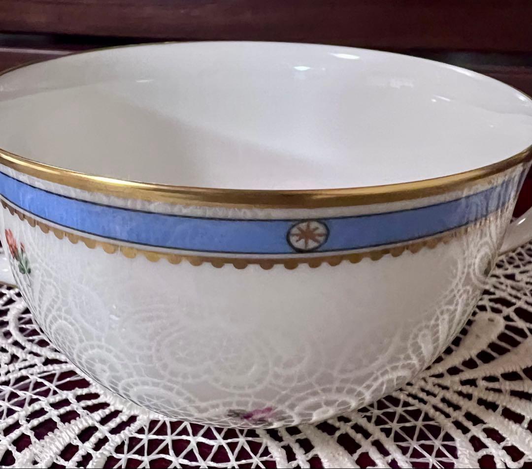 アウガルテン　ビーダーマイヤー　シューベルトタイプ　スープカップ